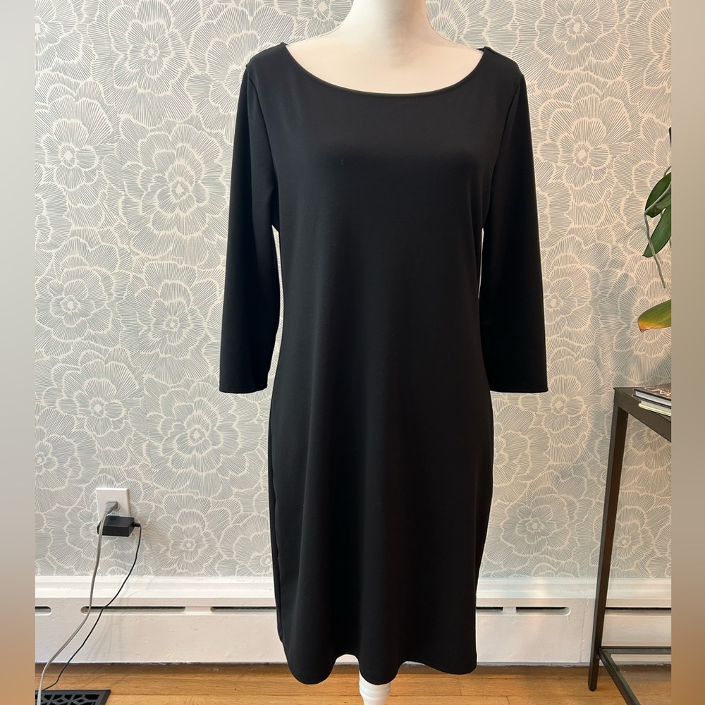 Old Navy Black Shift Dress - Sz L